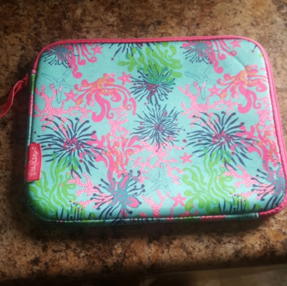 Lily Pulitzer laptop sleeve